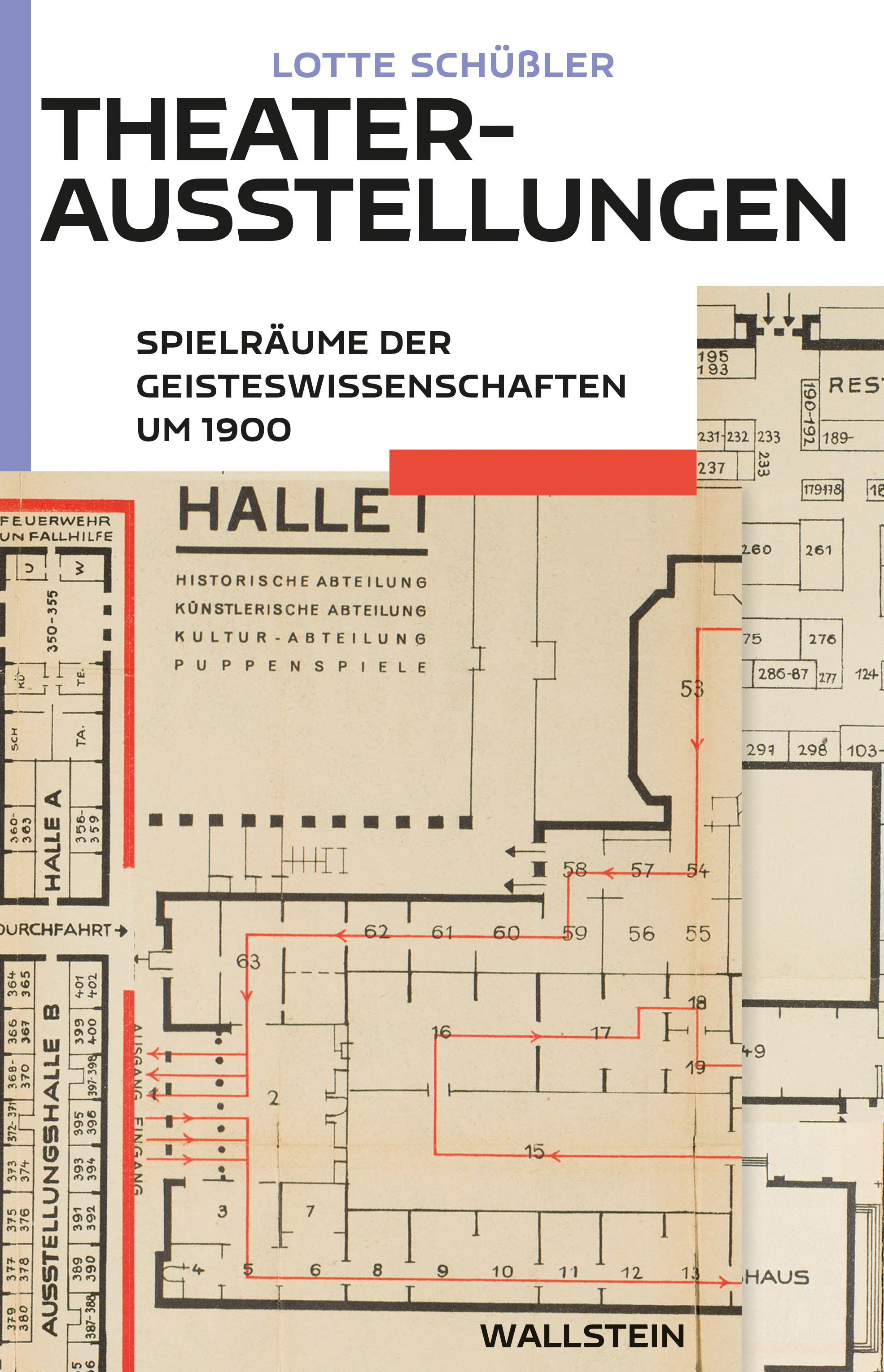Cover von Lotte Schüßlers Buch "Theaterausstellungen"